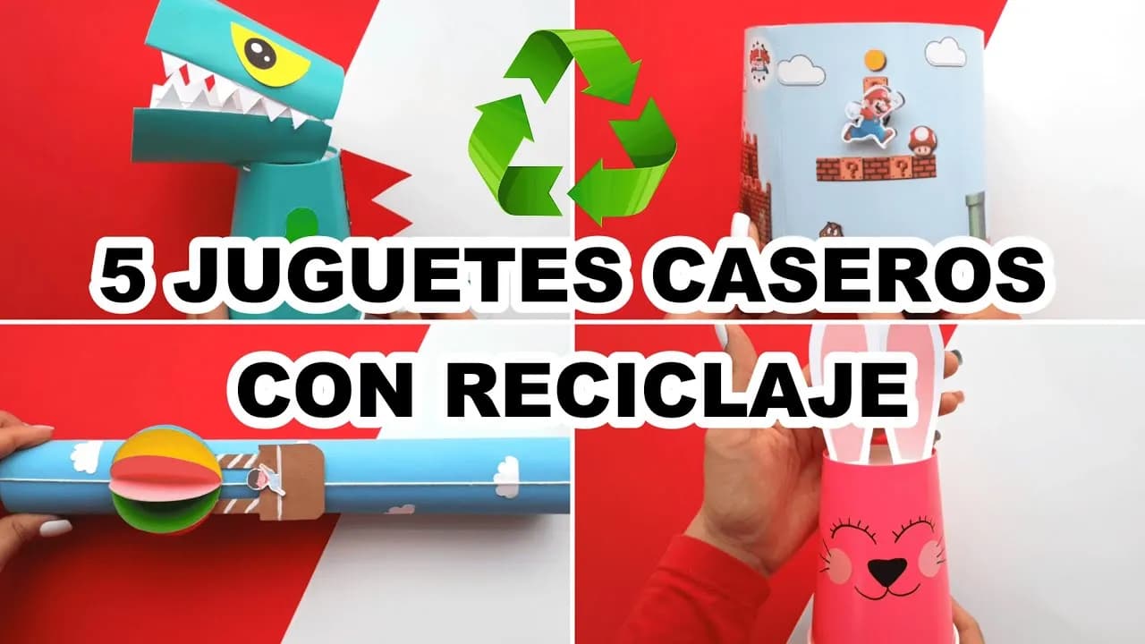 Cómo hacer un juguete con material reciclado y sorprender a los niños Cómo hacer un juguete con material reciclado y sorprender a los niños