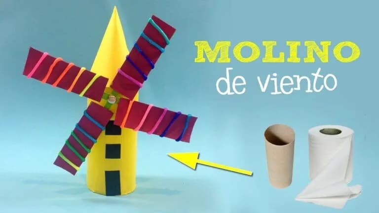Cómo hacer un molino de viento con materiales reciclables de forma sencilla Cómo hacer un molino de viento con materiales reciclables de forma sencilla